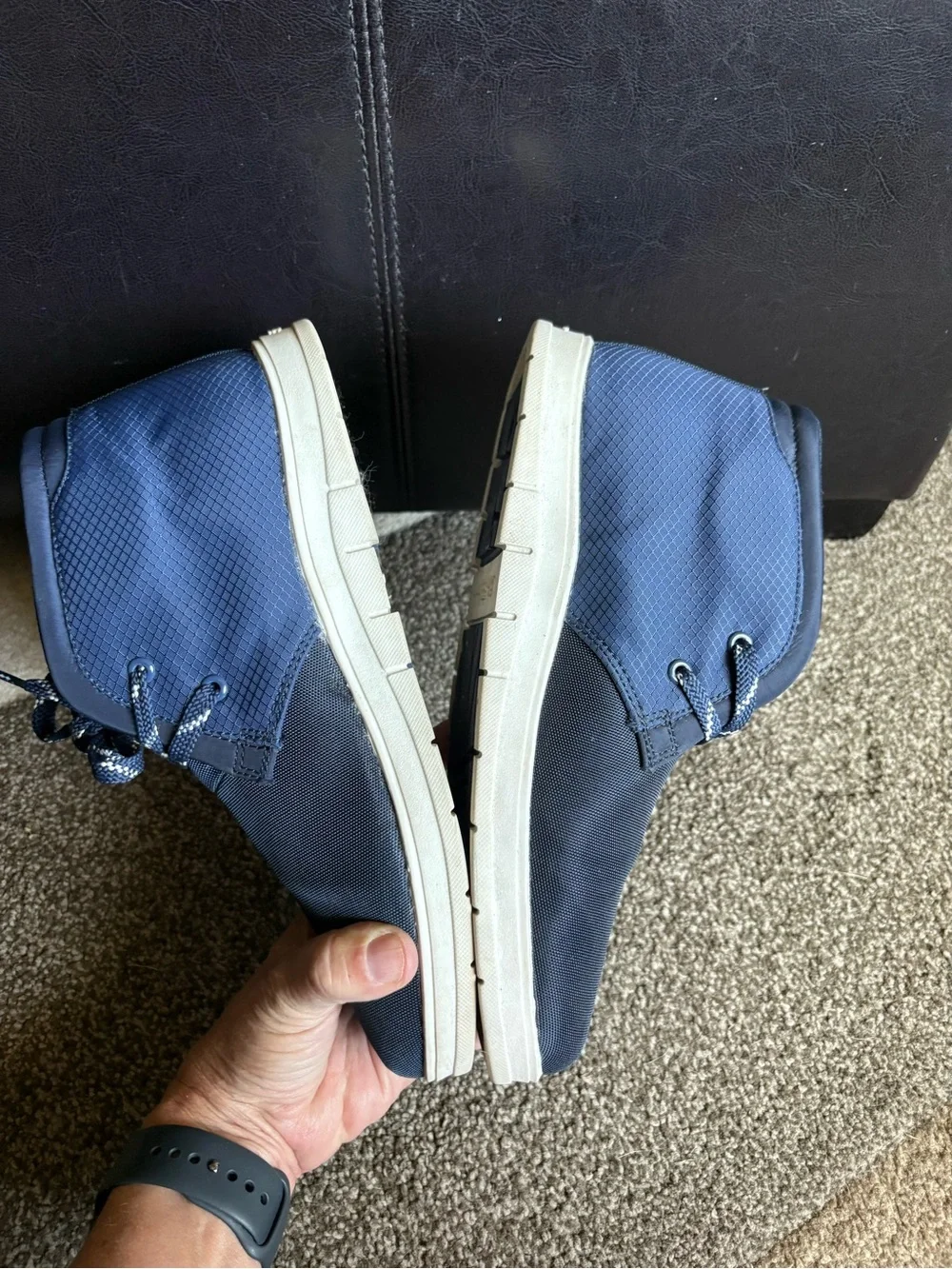 Ben Sherman blue shoes
